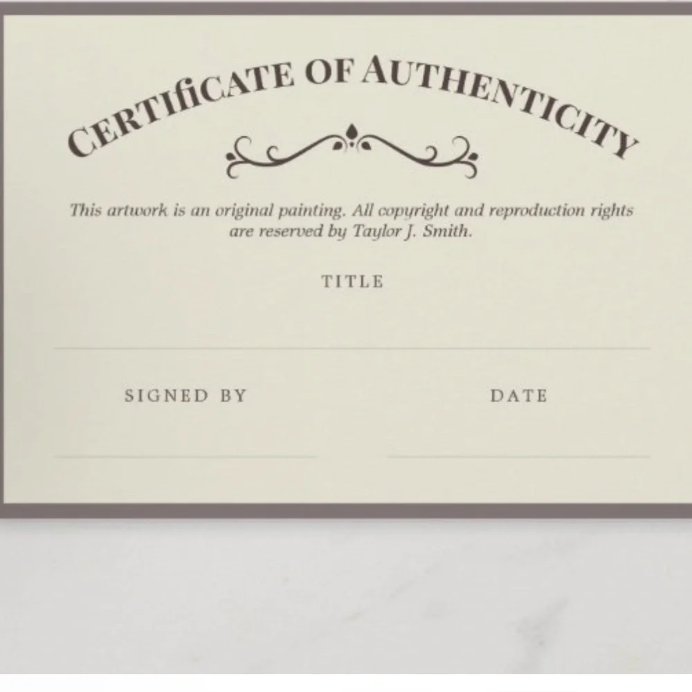Certificate of authenticity 3rd party! - Picture 1 of 1